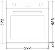 Духовой шкаф Smeg SOP6102TB3 фото 3 в Казани и Татарстане