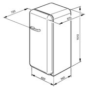 Холодильник Smeg CVB20RNE фото 4 в Казани и Татарстане