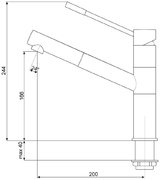 Смеситель Smeg ME7RA фото 3 в Казани и Татарстане