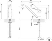 Смеситель Смег MF11CR3 фото 2 в Казани и Татарстане Смеситель Smeg MF11CR3 фото 2 в Казани и Татарстане