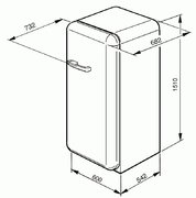 Холодильник Smeg FAB10HRIT фото 3 в Казани и Татарстане