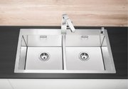 Мойка Blanco Claron 400/400-IF/A нержавеющая сталь фото 3 в Казани и Татарстане