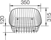 Корзина для посуды Blanco Flex Top 514238 фото 4 в Казани и Татарстане