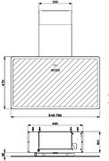 Вытяжка Faber V-AIR FLAT KL A80 фото 3 в Казани и Татарстане