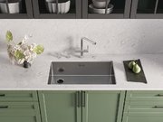 Смеситель Omoikiri KARATSU-S BN нержавеющая сталь фото 4 в Казани и Татарстане