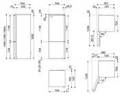 Холодильник Smeg FA3905RX5 фото 3 в Казани и Татарстане