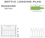 Винный шкаф Dunavox DAV-18.46W.TO фото 4 в Казани и Татарстане