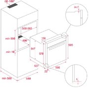 Духовой шкаф Teka HBB 720 WH фото 2 в Казани и Татарстане