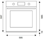 Духовой шкаф Bertazzoni F6011PROPLN/23 фото 4 в Казани и Татарстане