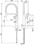Смеситель Смег MDF50SS фото 2 в Казани и Татарстане Смеситель Smeg MDF50SS фото 2 в Казани и Татарстане