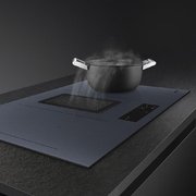 Индукционная варочная панель со встроенной вытяжкой Smeg HOBD182DG фото 4 в Казани и Татарстане