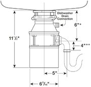 Измельчитель пищевых отходов InSinkErator Standart 460 фото 3 в Казани и Татарстане