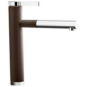 Смеситель Бланко Linee-S Silgranit темная скала фото 2 в Казани и Татарстане Смеситель Blanco Linee-S Silgranit темная скала фото 2 в Казани и Татарстане