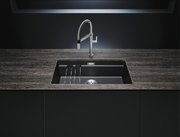 Мойка Blanco Etagon 700-U Silgranit черный клапан-автомат InFino 525891 фото 3 в Казани и Татарстане