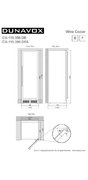 Винный шкаф Dunavox DX-119.386DSS фото 2 в Казани и Татарстане