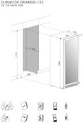Винный шкаф Dunavox DX-123.338DSS фото 3 в Казани и Татарстане