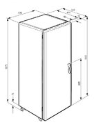 Холодильник Smeg FPD34AS-1 фото 3 в Казани и Татарстане