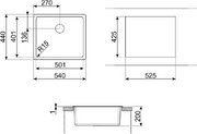Мойка Смег VFU50SFR фото 2 в Казани и Татарстане Мойка Smeg VFU50SFR фото 2 в Казани и Татарстане