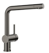 Смеситель Бланко LINUS 527732 черная сталь фото в Казани и Татарстане Смеситель Blanco LINUS 527732 черная сталь фото в Казани и Татарстане