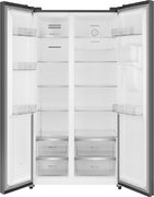 Отдельностоящий холодильник с инвертором и подачей воды Weissgauff WSBS 590 Inverter NoFrost Water Dispenser Grey фото 2 в Казани и Татарстане
