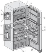 Холодильник Smeg FAB50B фото 4 в Казани и Татарстане
