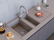 Мойка Омойкири Kitagawa 100-2 WG фото 4 в Казани и Татарстане Мойка Omoikiri Kitagawa 100-2 WG фото 4 в Казани и Татарстане