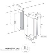 Встраиваемый винный шкаф Pando PVZB 15-9 XL фото 3 в Казани и Татарстане