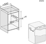 Встраиваемый морозильник Miele FNS 7040 D фото 3 в Казани и Татарстане