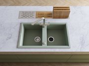 Мойка Omoikiri Kitagawa 83-2-U WG фото 2 в Казани и Татарстане