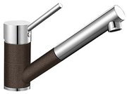Смеситель Бланко Antas-S chrome/Silgranit кофе фото в Казани и Татарстане Смеситель Blanco Antas-S chrome/Silgranit кофе фото в Казани и Татарстане