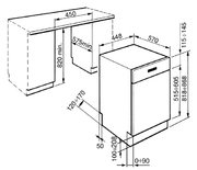 Посудомоечная машина Smeg PLA4645X7 фото 3 в Казани и Татарстане