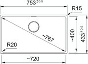 Мойка Franke MRG 210/110-72 черный матовый фото 4 в Казани и Татарстане