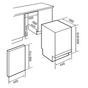 Посудомоечная машина Teka DW1 455 FI фото 3 в Казани и Татарстане