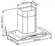 Вытяжка Zigmund Shtain K 246.91 S фото 2 в Казани и Татарстане