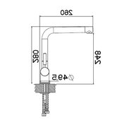 Смеситель Franke Samoa хром фото 2 в Казани и Татарстане