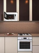 Встраиваемая микроволновая печь KRONA LAUNE 60 WH DOTS K фото 3 в Казани и Татарстане