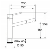 Смеситель Franke Gaia фото 3 в Казани и Татарстане