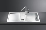 Мойка Смег LQ100SF фото 2 в Казани и Татарстане Мойка Smeg LQ100SF фото 2 в Казани и Татарстане