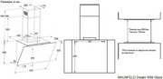 Вытяжка Maunfeld Мечта 50М черное стекло (Dream 50M Glass Black) фото 2 в Казани и Татарстане