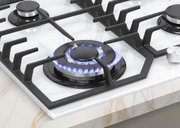 Газовая варочная панель из закаленного стекла Zigmund Shtain M 32.6 W фото 3 в Казани и Татарстане