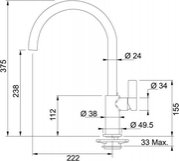 Смеситель Franke Ambient ваниль фото 2 в Казани и Татарстане