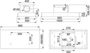 Вытяжка Franke FGAS 1000 FX CE фото 3 в Казани и Татарстане