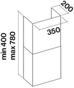 Дополнительный воздуховод Фалмек KCQAN.00#B фото 2 в Казани и Татарстане Дополнительный воздуховод Falmec KCQAN.00#B фото 2 в Казани и Татарстане