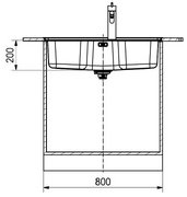 Мойка Franke BCX 610-81 TL сталь фото 4 в Казани и Татарстане