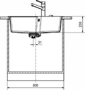 Мойка Franke UBG 610-72 оникс фото 4 в Казани и Татарстане