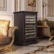 Винный шкаф Meyvel MV77PRO-KBT2 (Тёмный шоколад) фото 2 в Казани и Татарстане