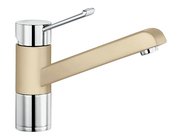 Смеситель Blanco Zenos chrome/Silgranit шампань Смеситель Blanco Zenos chrome/Silgranit шампань