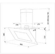 Вытяжка Teka DVT 90 HP WHITE фото 2 в Казани и Татарстане