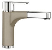 Смеситель Бланко Pylos-S chrome/Silgranit серый беж фото в Казани и Татарстане Смеситель Blanco Pylos-S chrome/Silgranit серый беж фото в Казани и Татарстане