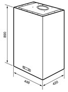 Вытяжка Smeg KQ45X-1 фото 3 в Казани и Татарстане